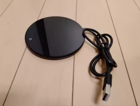 オフィス 自宅USBマグウォーマー（保温コースター）3段階温度調整・自動OFF表示｜デスク用｜ブラック用