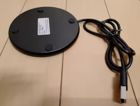 オフィス 自宅USBマグウォーマー（保温コースター）3段階温度調整・自動OFF表示｜デスク用｜ブラック用