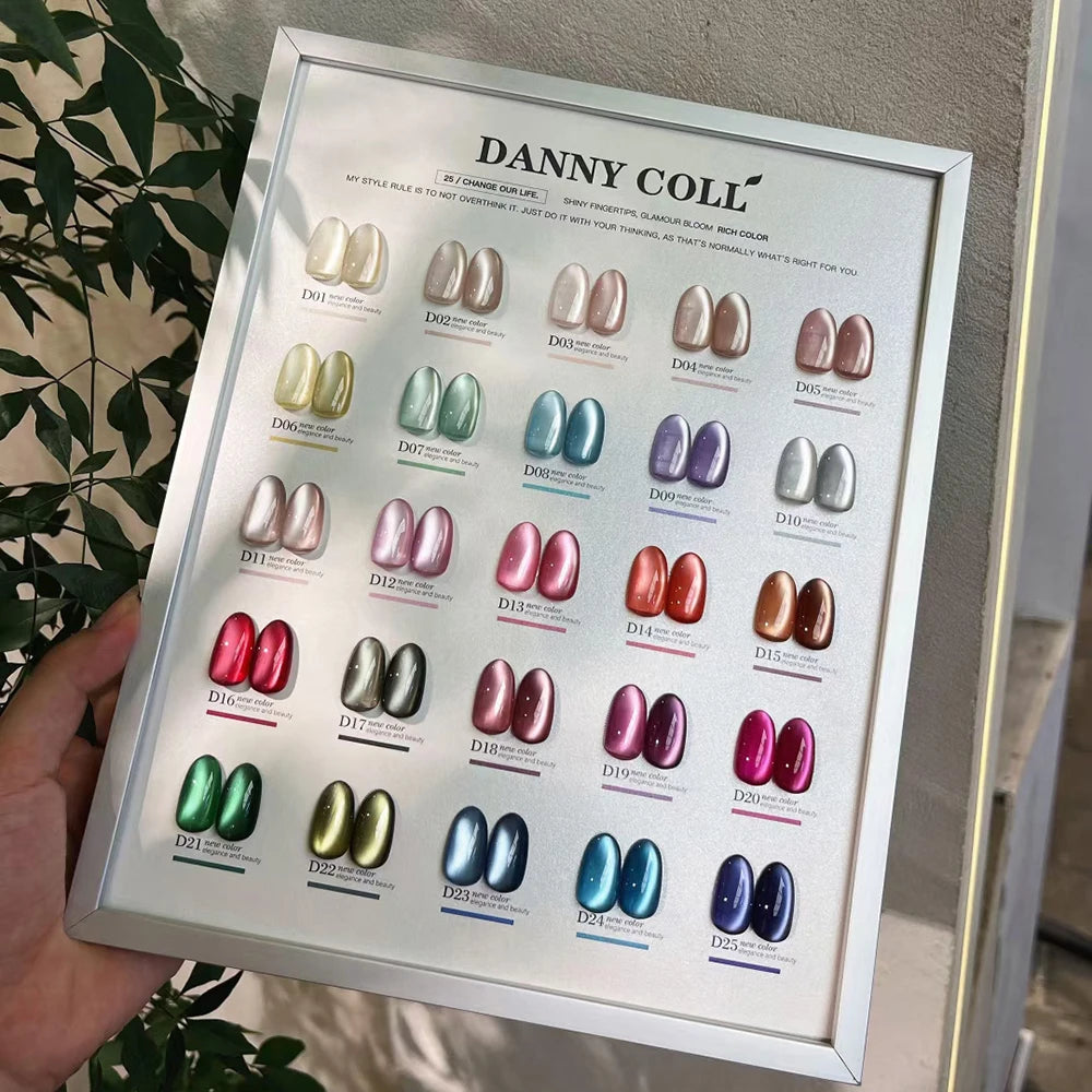 9Dキャッツアイジェルネイル 35色セット カラーボード付き - マグネットジェルネイル UV/LED対応