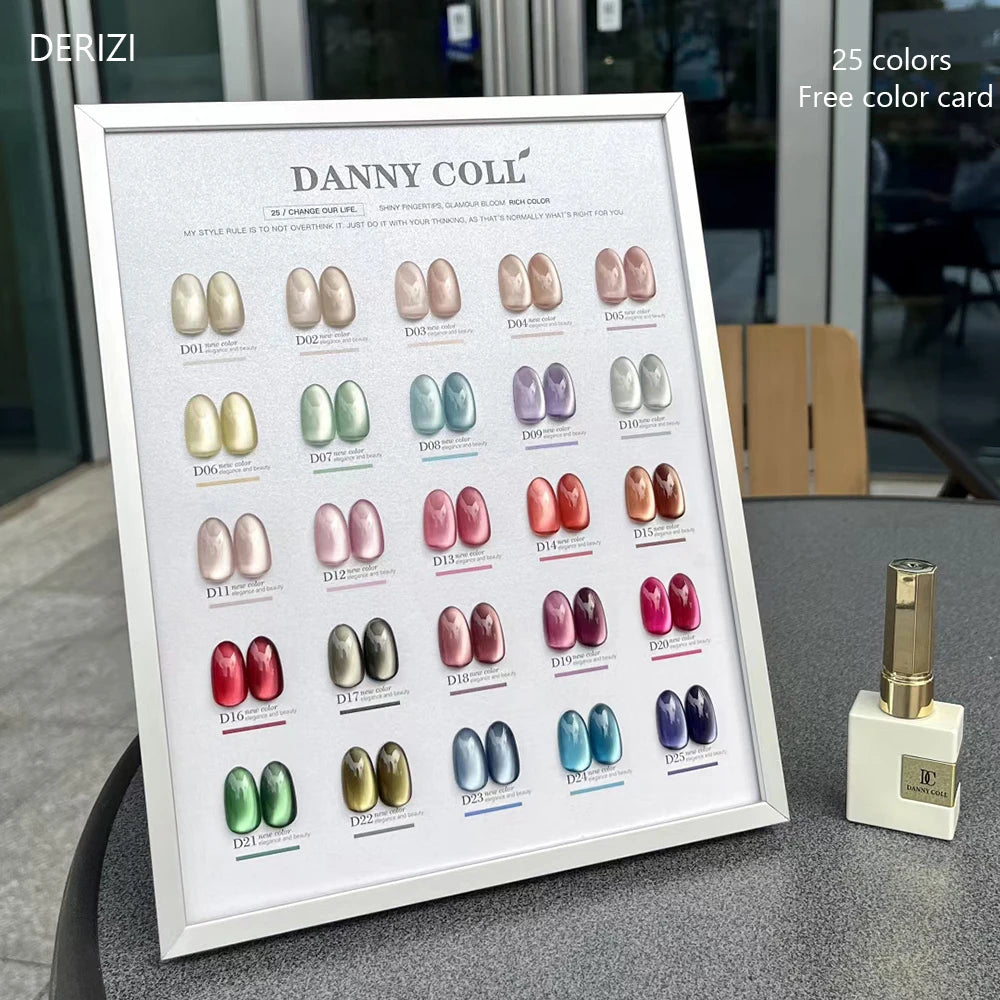 9Dキャッツアイジェルネイル 35色セット カラーボード付き - マグネットジェルネイル UV/LED対応