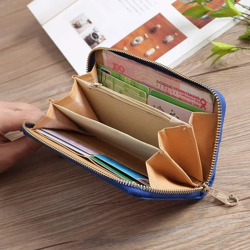 レディース 刺繍財布 エスニック ハンドバッグ ジッパー ファブリック 民族調