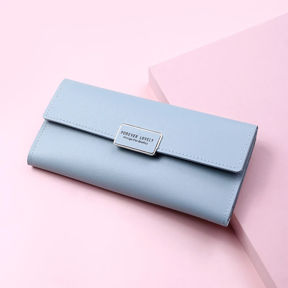 レディース 長財布 レザー ハスプ留め スマホ収納 クラッチ カードホルダー
