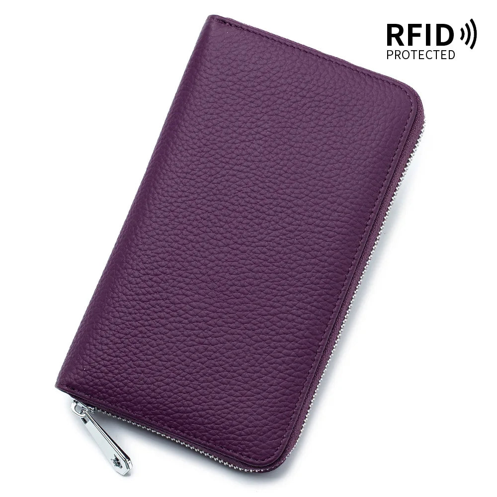 レディース 本革 長財布 オルガン式 パスポートケース 通帳ケース コインパース クラッチバッグ