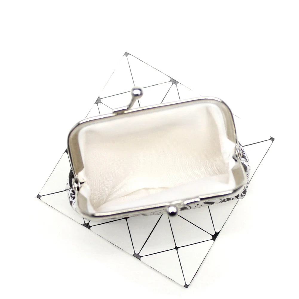 レディース ミニ財布 コインケース キッズ クラッチ ハスプ留め カートゥーン猫 カワイイ