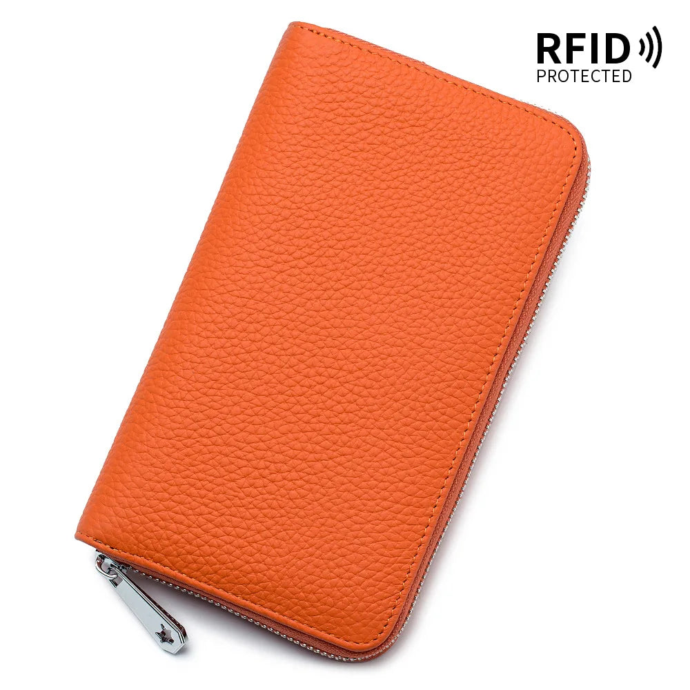 レディース 本革 長財布 オルガン式 パスポートケース 通帳ケース コインパース クラッチバッグ